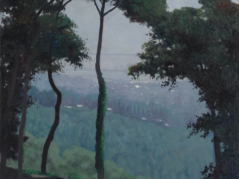 Félix Vallotton - Vue d'Honfleur