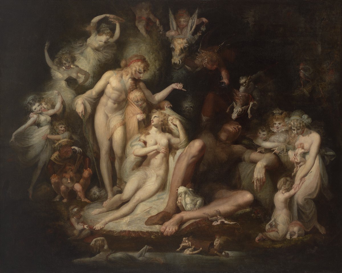 Johann Heinrich Füssli - Titanias Erwachen