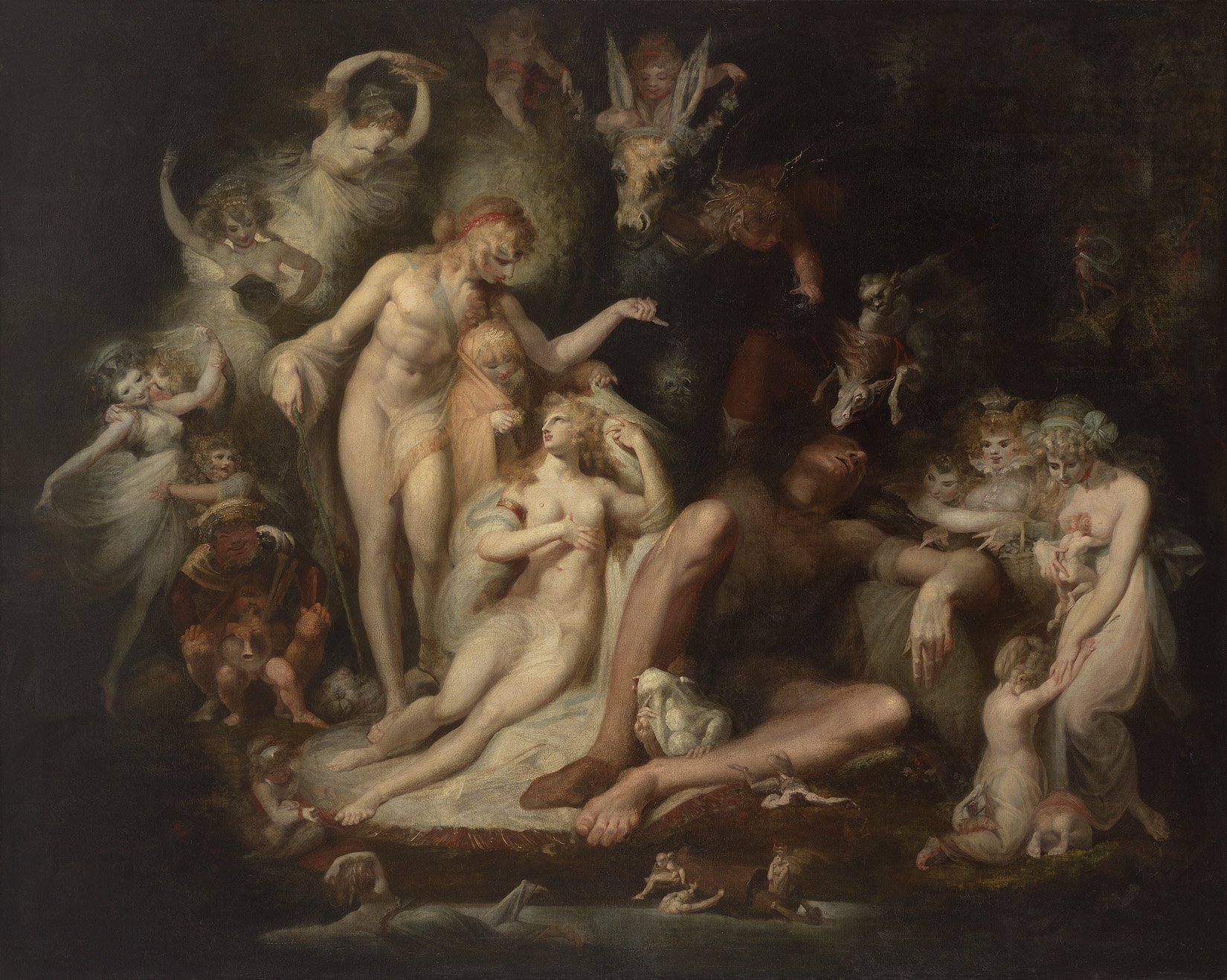 Johann Heinrich Füssli - Titanias Erwachen