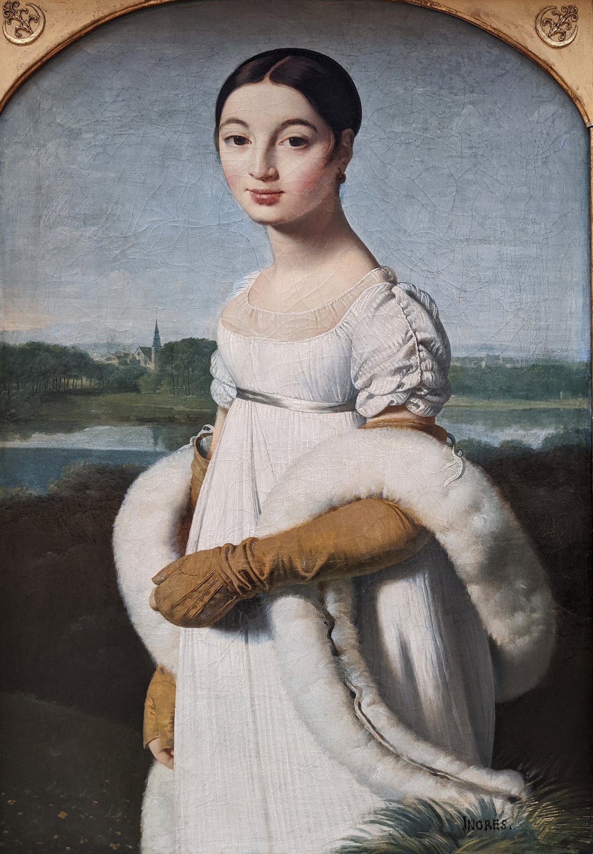 Jean-Auguste-Dominique Ingres - Mademoiselle Caroline Rivière